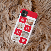 Moderne collage foto's en beste mam ooit cadeautje
