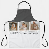 Moderne collage foto's en beste pap ooit cadeautje schort (Voorkant)