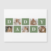 Moderne collage foto's en Happy Fathers Day Gift (Voorkant)