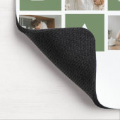 Moderne collage foto's en Happy Fathers Day Gift Muismat (Hoek)