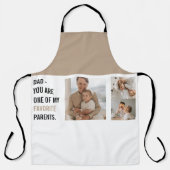 Moderne collage foto's en Happy Fathers Day Gift Schort (Voorkant)