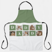 Moderne collage foto's en Happy Fathers Day Gift Schort (Voorkant)