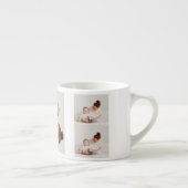 Moderne collage foto's en Happy Mothers Day Gift Espresso Kop (Rechts)
