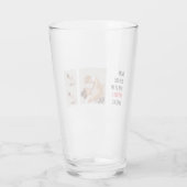 Moderne collage foto's en Happy Mothers Day Gift Glas (Achterkant)