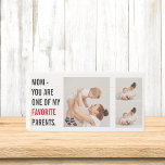 Moderne collage foto's en Happy Mothers Day Gift Houten Kist Print<br><div class="desc">Moderne Collage Photo & Text Happy Mothers Day Gift. Beste persoonlijke cadeautjes voor Moederdag,  vrouwendag of mam. Verrassend mam met een cadeau dat net zo geweldig is als zij.</div>
