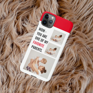 Moderne collage foto's en Happy Mothers Day Gift iPhone 11Pro Max Hoesje