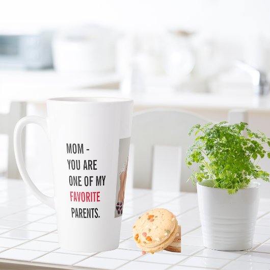 Moderne collage foto's en Happy Mothers Day Gift Latte Mok