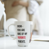 Moderne collage foto's en Happy Mothers Day Gift Latte Mok