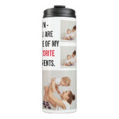 Moderne collage foto's en Happy Mothers Day Gift Thermosbeker (Voorkant)