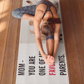 Moderne collage foto's en Happy Mothers Day Gift Yogamat