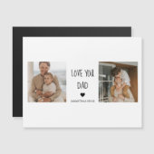 Moderne collage foto's en liefde van je vader Gift (Voorkant / Achterkant)