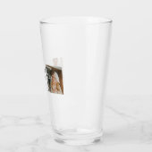 Moderne collage foto's en liefde van je vader Gift Glas (Links)