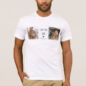 Moderne collage foto's en liefde van je vader Gift T-shirt (Voorkant)
