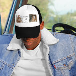 Moderne collage foto's en liefde van je vader Gift Trucker Pet<br><div class="desc">Een cadeau van 'Love You Dad' is een cadeau dat je liefde en waardering voor je vader uitdrukt. Dit kan vele vormen aannemen,  van sentimentele keepsakes tot praktische zaken die hij zal gebruiken en waarderen.</div>