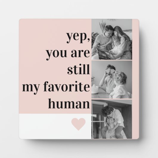 Moderne collage foto's en roemrijke prijsopgave fotoplaat (Voorkant)