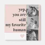 Moderne collage foto's en roemrijke prijsopgave magneet (Voorkant)