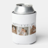 Moderne collage foto's & Happy Fathers Day Best Gi Blikjeskoeler (Blikje Voorkant)