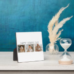 Moderne collage foto's & Happy Fathers Day Best Gi Fotoplaat<br><div class="desc">Een moderne collage foto kan een perfect cadeau voor Vaderdag zijn. Dit unieke en creatieve cadeauidee impliceert het combineren van verschillende foto's van jou en je vader en het organiseren van deze foto's op een visueel aantrekkelijke manier. Het is een uitstekende manier om je vaders leven te vieren en de...</div>