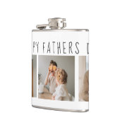 Moderne collage foto's & Happy Fathers Day Best Gi Heupfles (Links)