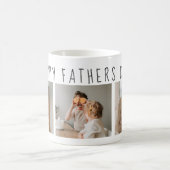 Moderne collage foto's & Happy Fathers Day Best Gi Koffiemok (Center)