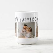 Moderne collage foto's & Happy Fathers Day Best Gi Koffiemok (Center)