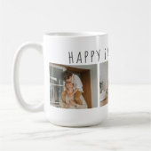 Moderne collage foto's & Happy Fathers Day Best Gi Koffiemok (Links)