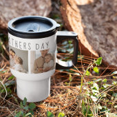 Moderne collage foto's & Happy Fathers Day Best Gi Reisbeker