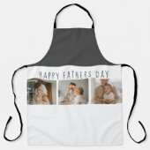 Moderne collage foto's & Happy Fathers Day Best Gi Schort (Voorkant)