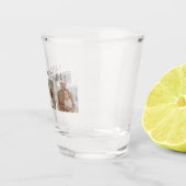Moderne collage foto's & Happy Fathers Day Best Gi Shot Glas (Rechts)