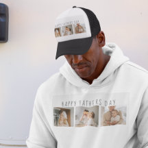 Moderne collage foto's & Happy Fathers Day Best Gi