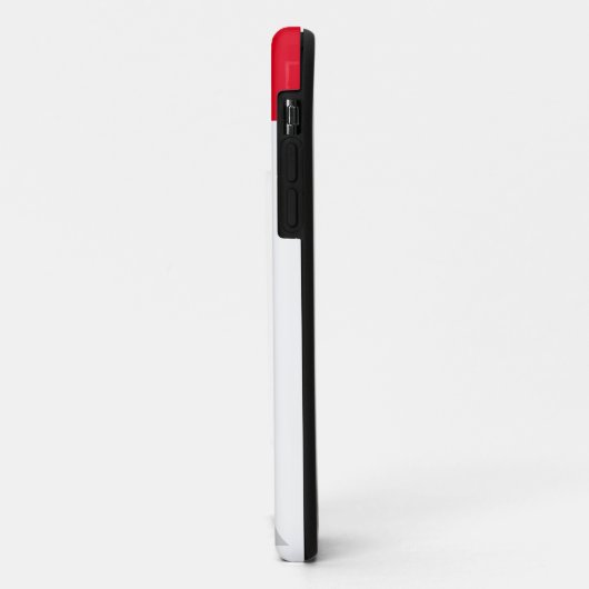 Moderne collage foto's & tekst rood hart moedercad Case-Mate iPhone case (Achterkant/links)