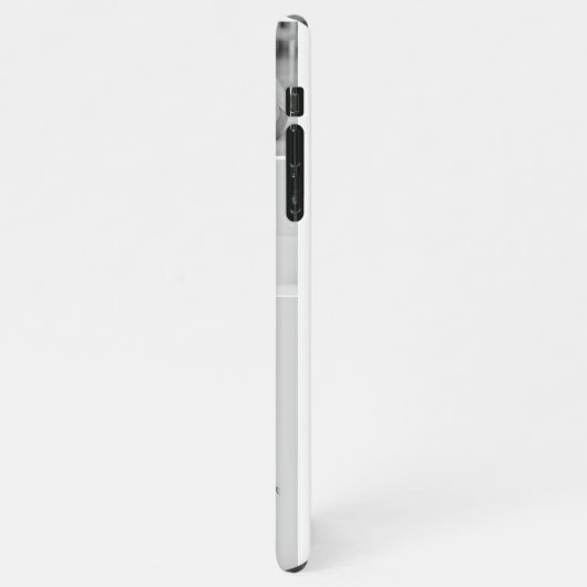 Moderne collage foto's & tekst rood hart moedercad iPhone hoesje (Linkerkant)