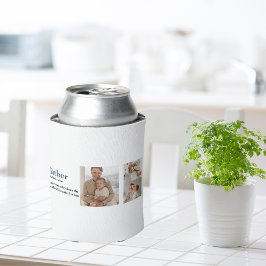 Moderne Collage Photo Happy Fathers Day Gift Blikjeskoeler