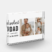 Moderne Collage Photo Happy Fathers Day Gift Fotoblokken (Links)