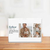 Moderne Collage Photo Happy Fathers Day Gift Fotoblokken