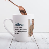 Moderne Collage Photo Happy Fathers Day Gift