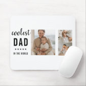 Moderne Collage Photo Happy Fathers Day Gift Muismat (Met muis)