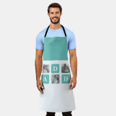 Moderne Collage Photo Happy Fathers Day Gift Schort (Gedragen)