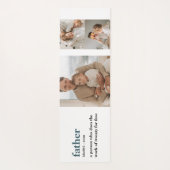 Moderne Collage Photo Happy Fathers Day Gift Yogamat (Achterkant)