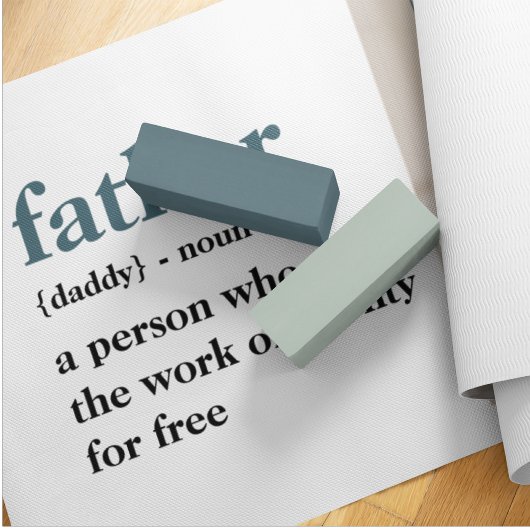 Moderne Collage Photo Happy Fathers Day Gift Yogamat