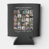 Moderne collage van 25 foto's | Herdenking Blikjeskoeler (Voorkant)