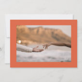 Moderne Collage Verona Sunset Multi Foto Save The Date (Achterkant)