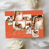 Moderne Collage Verona Sunset Multi Foto Save The Date