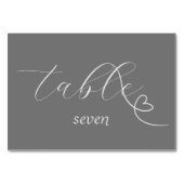 Moderne Colorblock Wedding | Donker Zilver Kaart (Voorkant)