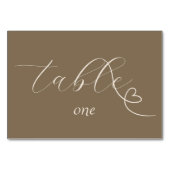 Moderne Colorblock Wedding | donkerneutraal Kaart (Achterkant)