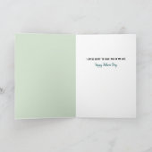 Moderne Colour Blob Vaderdag Kaart (Binnen)