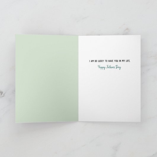 Moderne Colour Blob Vaderdag Kaart (Binnen)