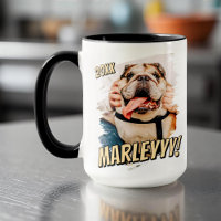Moderne Comic Simple Grunge Custom Pet Photo