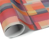 Moderne compositie Abstracte kunst Cadeaupapier (Rol Hoek)