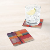 Moderne compositie Abstracte kunst Kartonnen Onderzetters (Insitu)